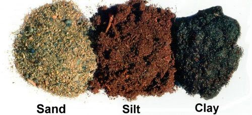 The soil types