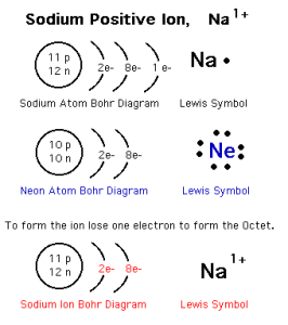 The positive ion