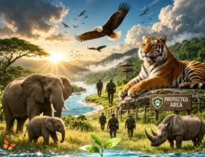 Ways to protect living organisms from Extinction, Important word protectorates, Why is banning illegal hunting important? Natural protectorates