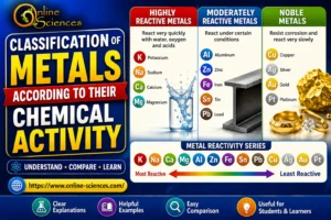 Classification of Metals According to Their Chemical Activity: 3 Powerful Facts with Examples Classification of Metals According to Their Chemical Activity