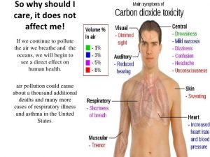 Carbon dioxide harms