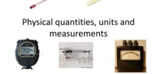 Measuring units , Standard units and Dimensional Formula