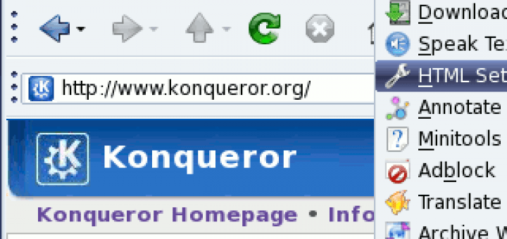 Konqueror Browser