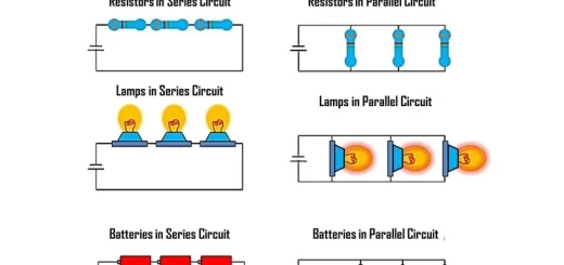 Methods of connecting the cells in an electric circuit