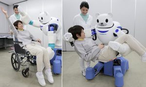 Robotic nursing care 