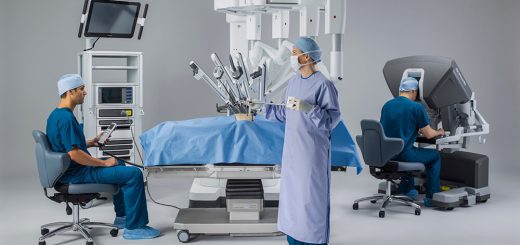 Robotic gastrectomy surgery