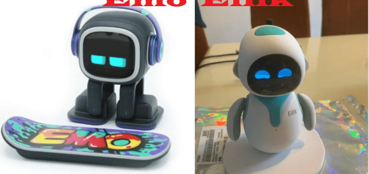 Emo and Eilik robot