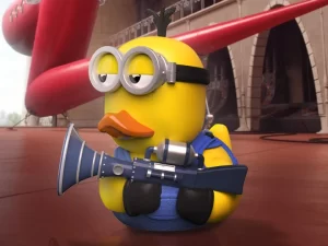 Minions Fart Gun Battle Bot