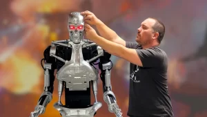 T 800 Robot, Building a REAL T-800 Terminator from a Humanoid Robot!, Why is T-800 so strong? T-800 robot