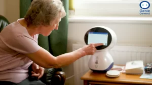 Meet Genie - our new Robot Companion transforming the way we deliver care! Genie: The Digital Companion