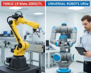 LR Mate vs UR5: Comparison between the FANUC LR Mate series and the Universal Robots UR5 LR Mate vs UR5