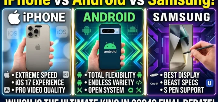iPhone vs Android vs Samsung