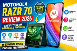 Motorola Razr 70 Review 2026: Powerful Foldable Phone With Stunning Performance Motorola Razr 70
