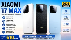Xiaomi 17 Max Review 2026: Powerful 8000mAh Battery, Snapdragon 8 Elite Gen 5 & 200MP Camera Xiaomi 17 Max