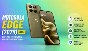 Motorola Edge (2026) Review: 7 Powerful Upgrades, Stunning Display & Excellent Performance Motorola Edge (2026)